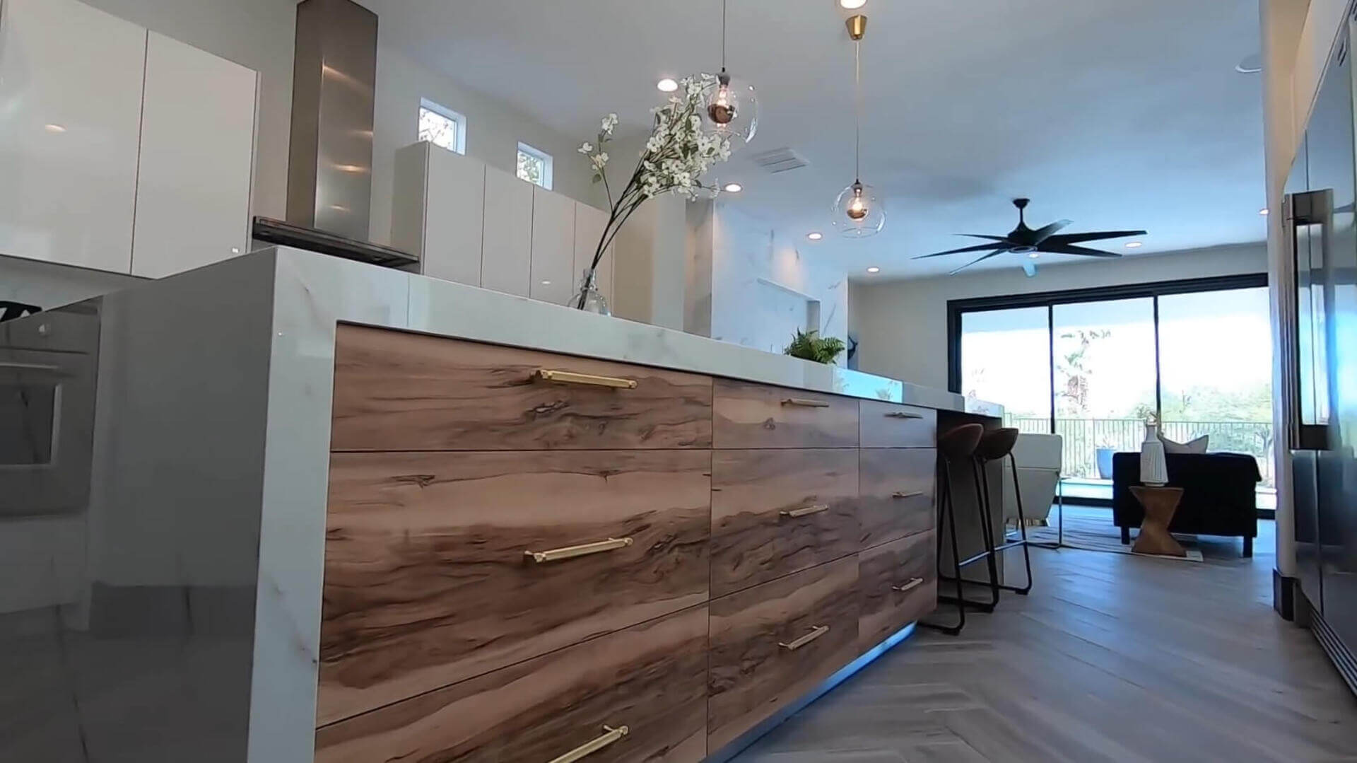 Kitchen cabinets